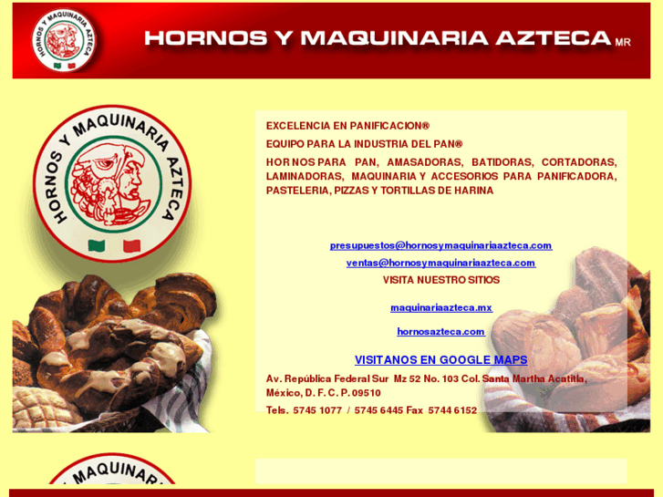 www.hornosymaquinariaazteca.com