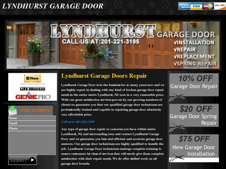 www.lyndhurstgaragedoor.com