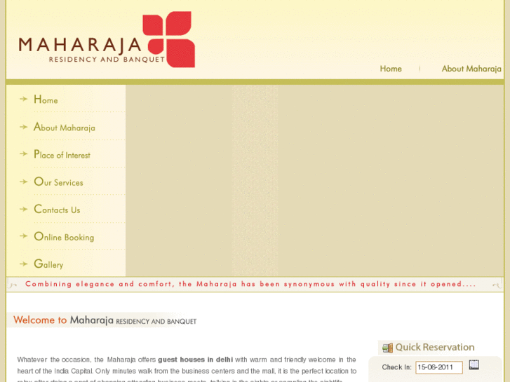 www.maharajaresidency.com