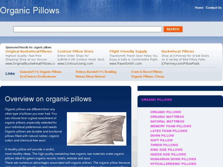 www.organic-pillows.com
