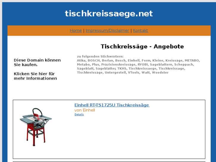 www.tischkreissaege.net