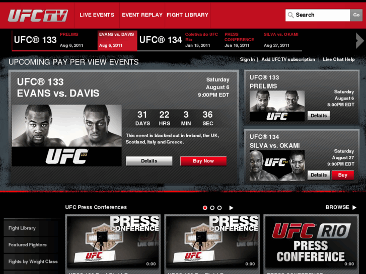 www.ufc.tv