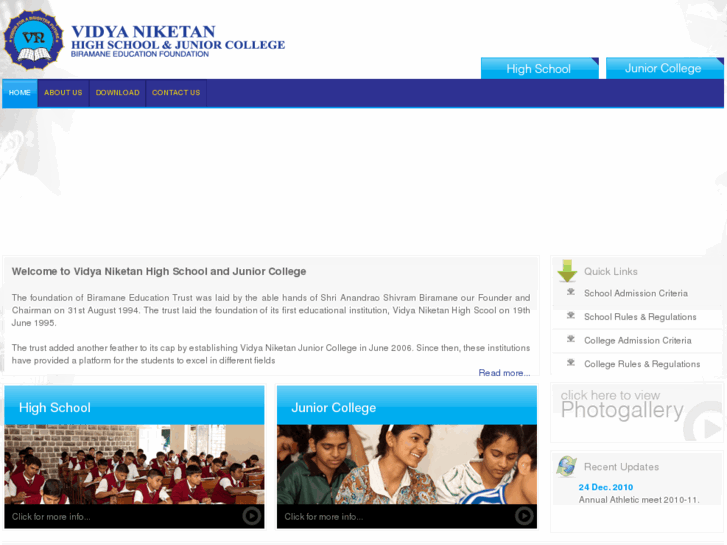 www.vidyaniketanedu.biz