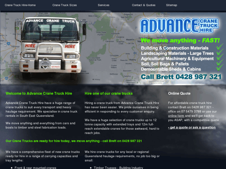 www.advancecranetruckhire.com.au