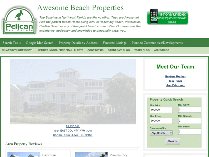 www.awesomebeachproperties.com