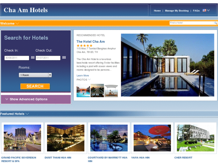 www.chaamhotels.com