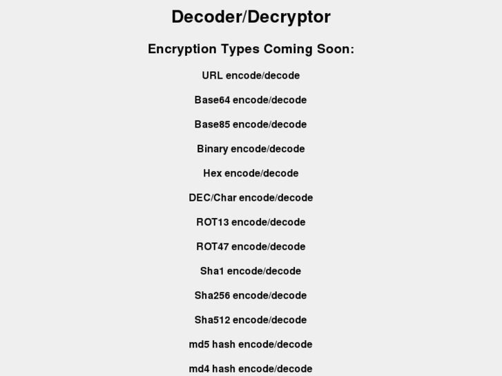 www.decoderdecryptor.com