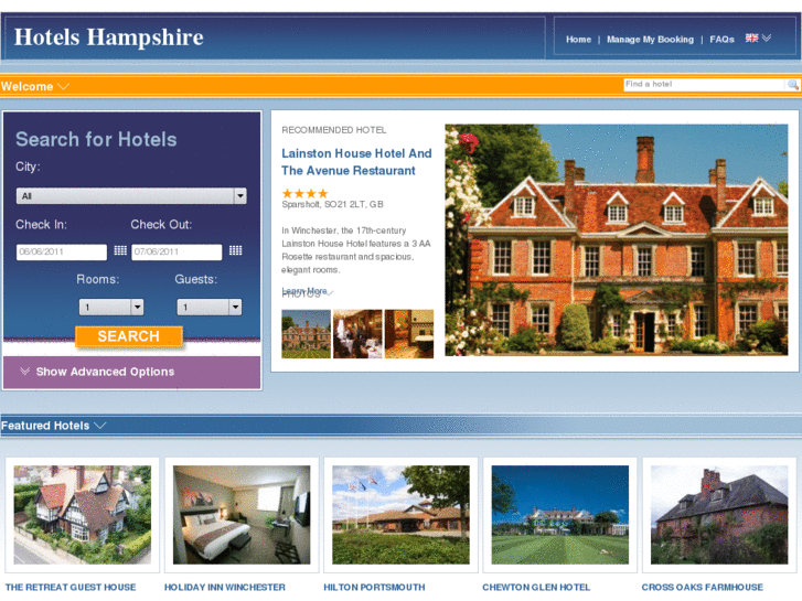 www.hotelshampshire.com