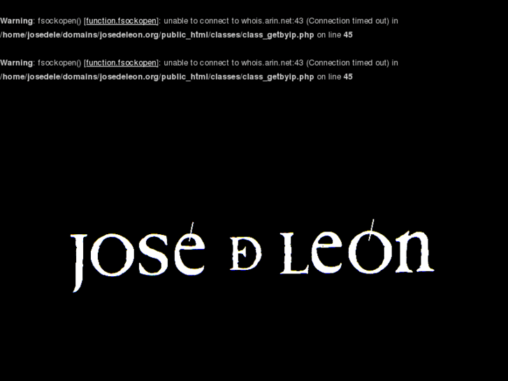 www.josedeleon.org