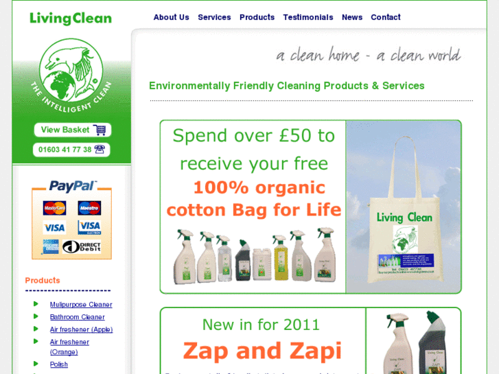 www.livingclean.co.uk