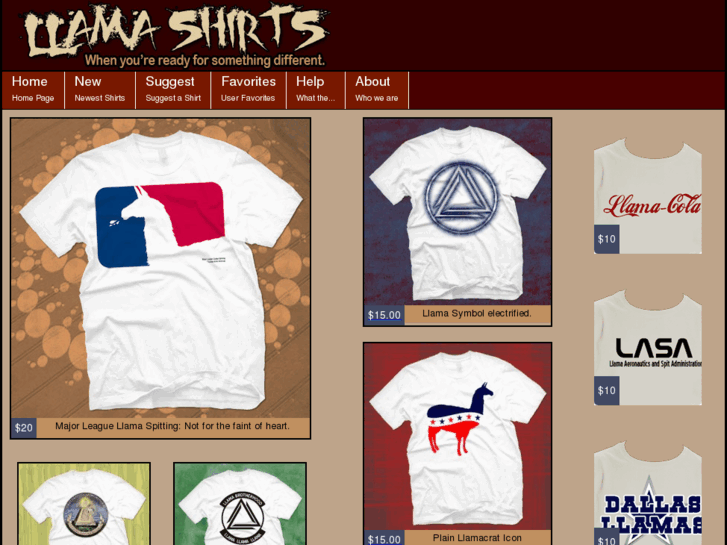 www.llamashirts.com