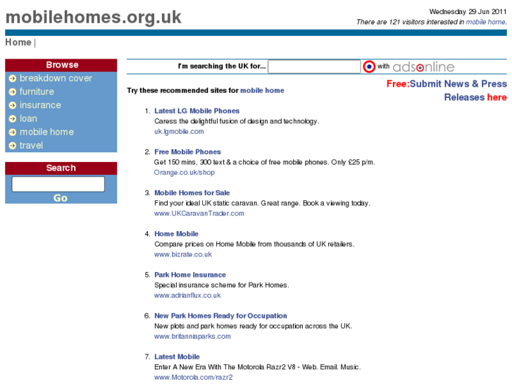 www.mobilehomes.org.uk