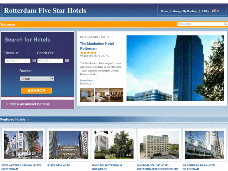 www.rotterdamfivestarhotels.com