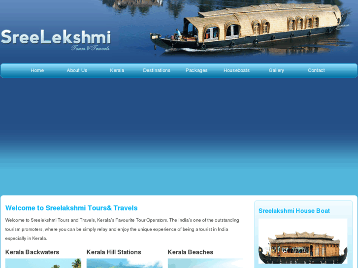 www.sreelekshmihouseboat.com