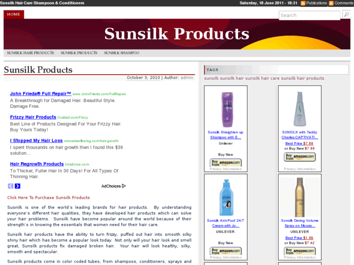 www.sunsilkproducts.com