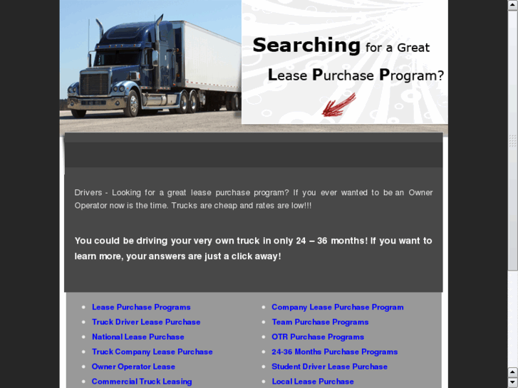 www.truckerleasepurchase.com