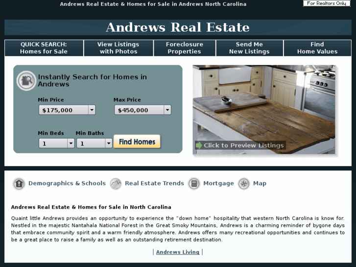 www.andrewsrealestate-nc.com