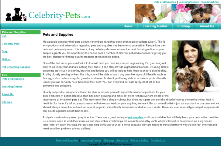 www.celebrity-pets.com