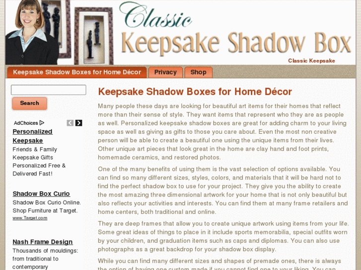www.classickeepsakeshadowbox.com