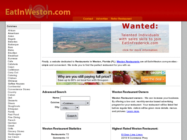 www.eatinweston.com