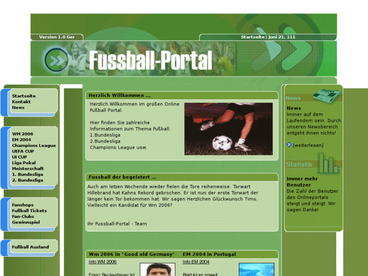 www.fussballportal.info