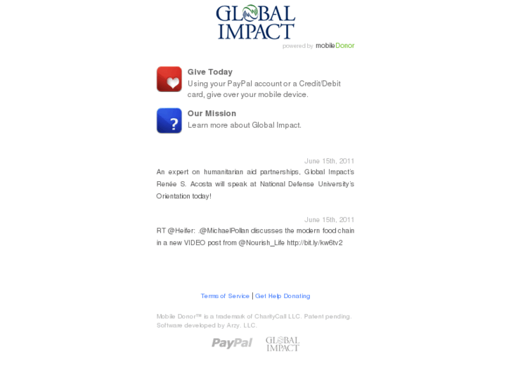 www.globalgiving.mobi