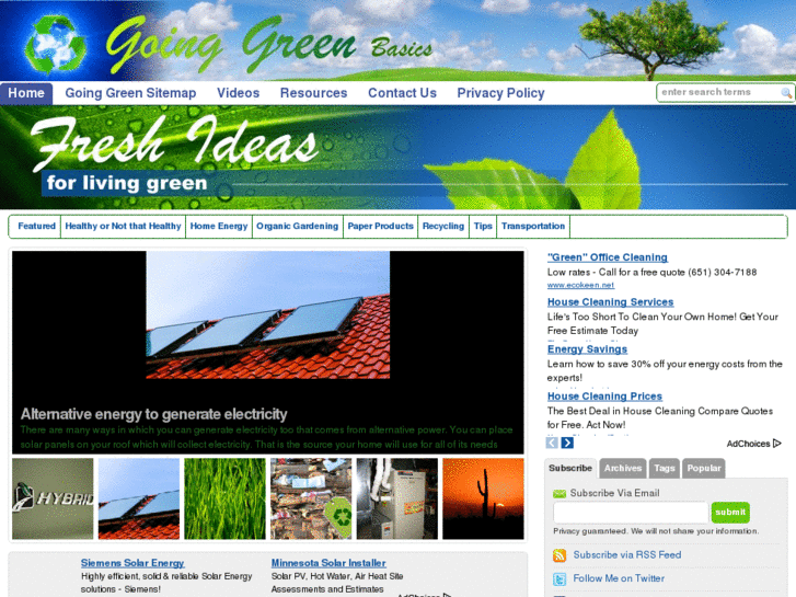 www.going-green-basics.com