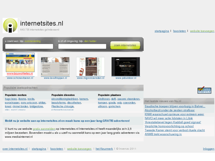 www.internetsites.nl