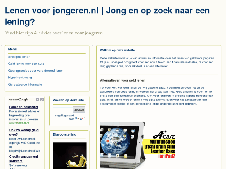 www.jongerenlening.info