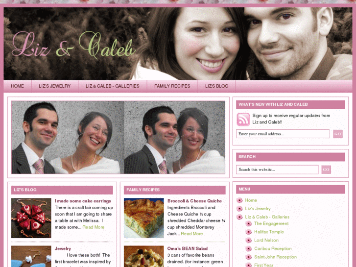 www.lizandcaleb.com