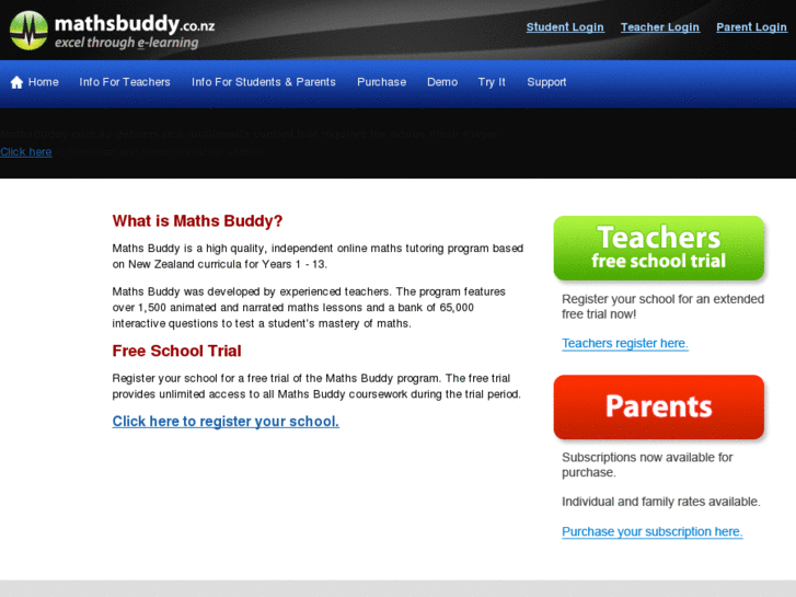 www.mathsbuddy.co.nz