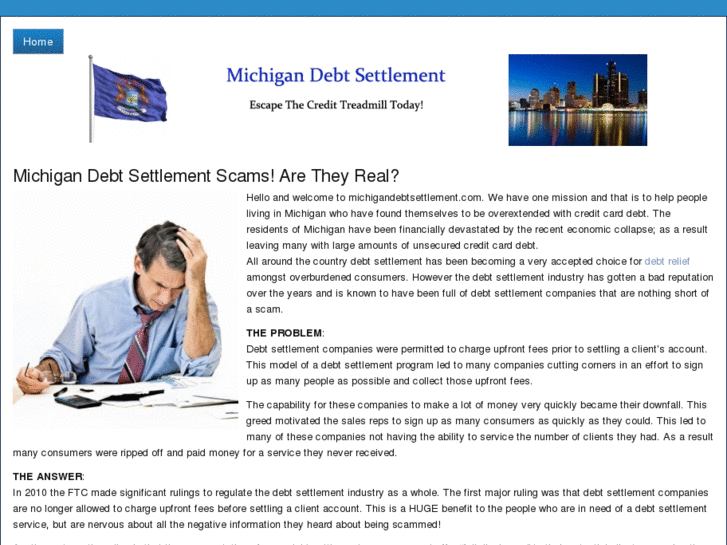 www.michigandebtsettlement.com