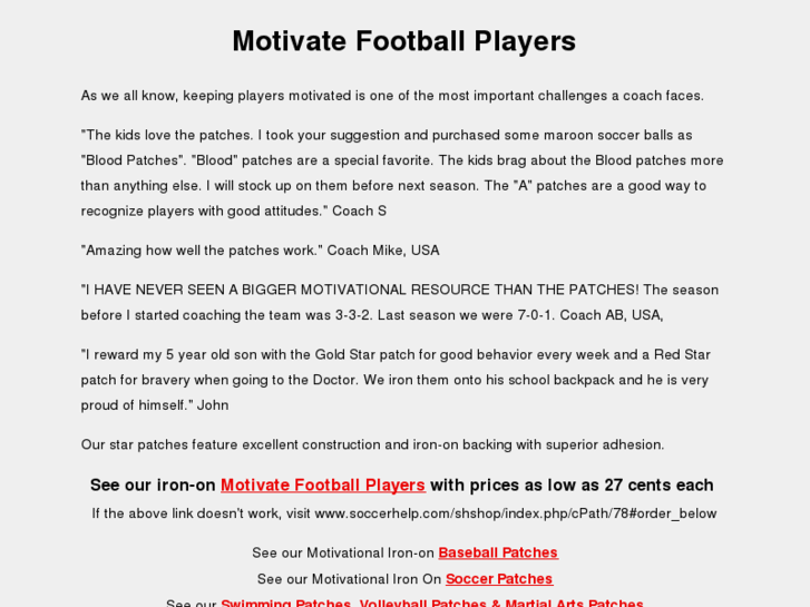 www.motivatefootballplayers.net