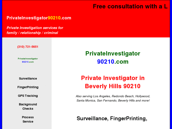 www.privateinvestigator90210.com