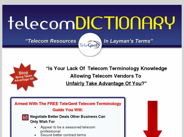 www.telecomterminology.com