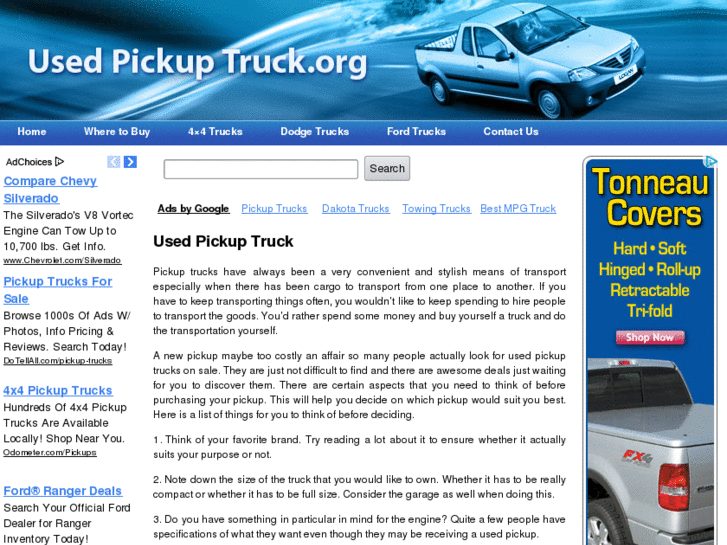 www.usedpickuptruck.org