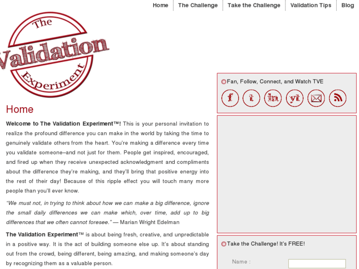 www.validationexperiment.net