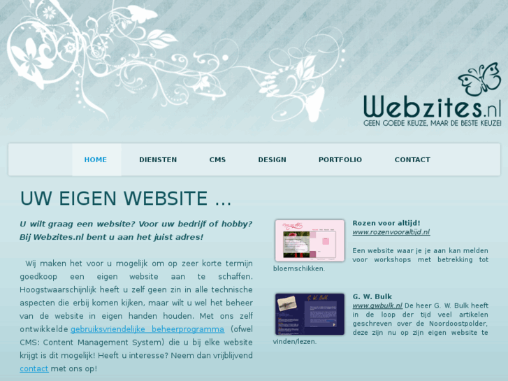 www.webzites.nl