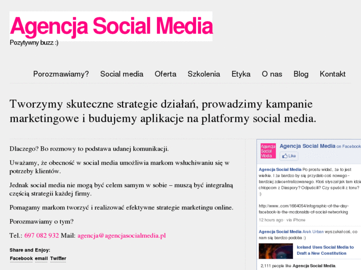 www.agencjasocialmedia.pl