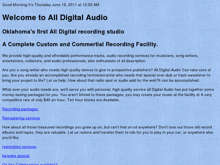 www.alldigitalaudio.com