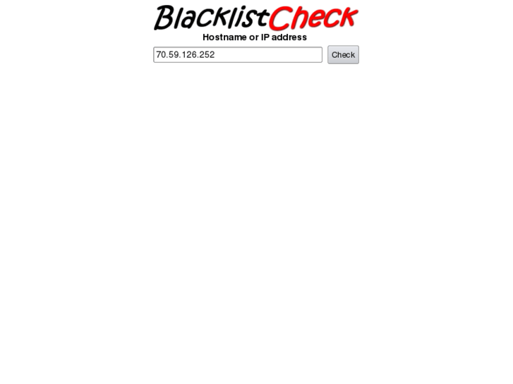 www.blacklistcheck.info