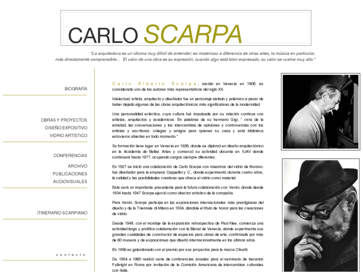 www.carloscarpa.es