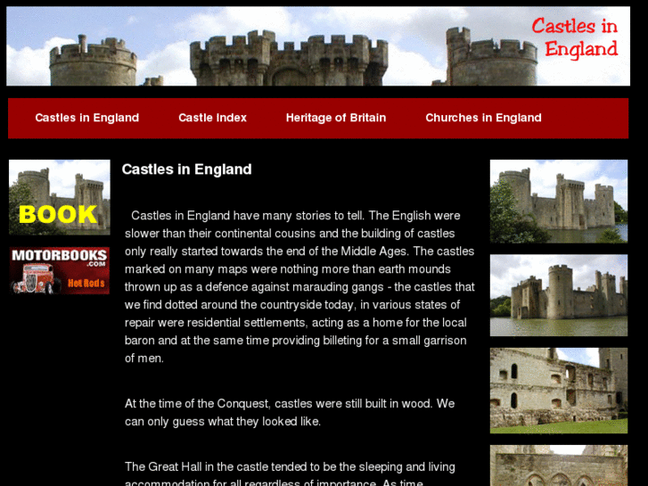 www.castlesinengland.co.uk