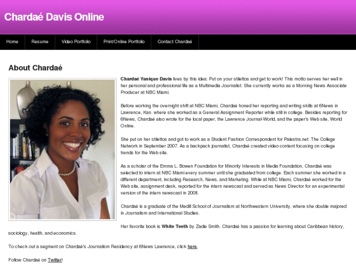 www.chardaedavis.com