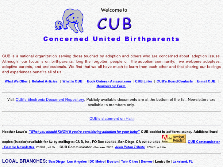 www.cubirthparents.org