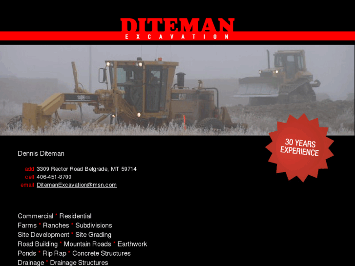 www.ditemanexcavation.com