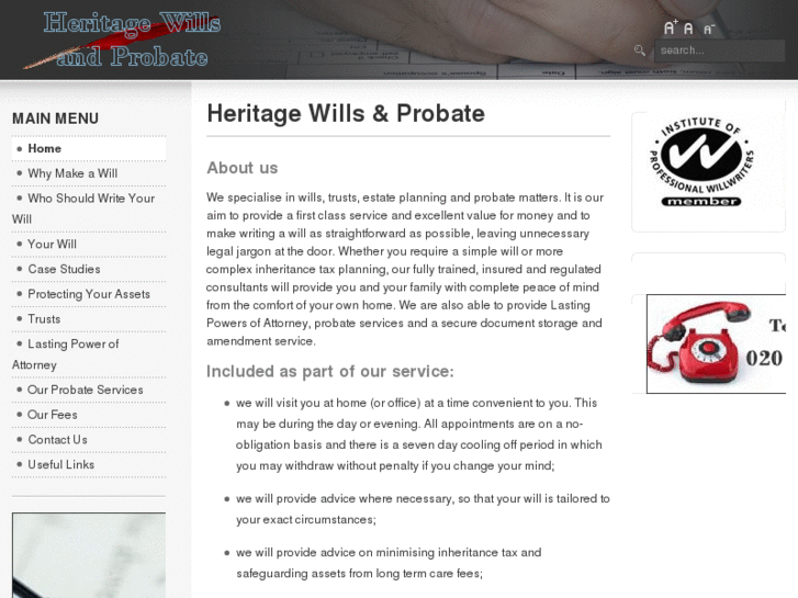 www.heritagewillsandprobate.com