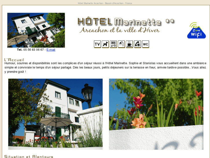 www.hotel-marinette.com