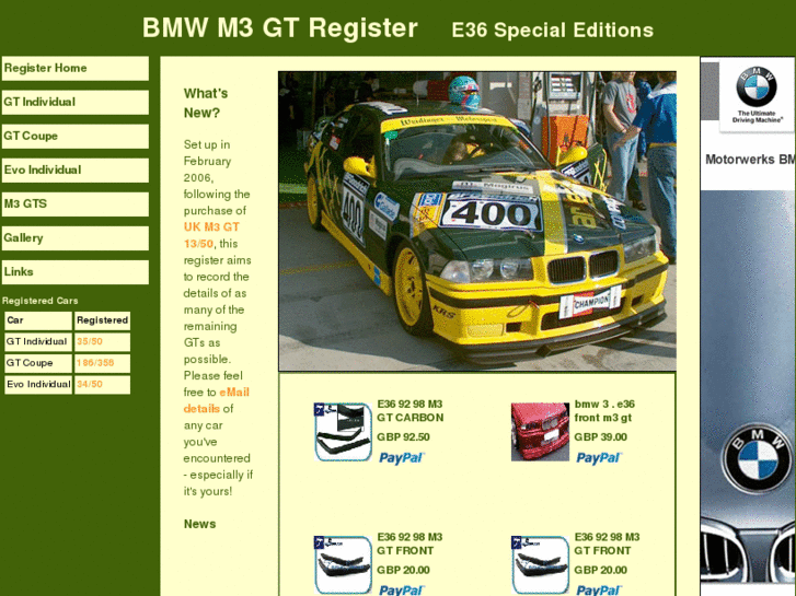 www.m3gtregister.com