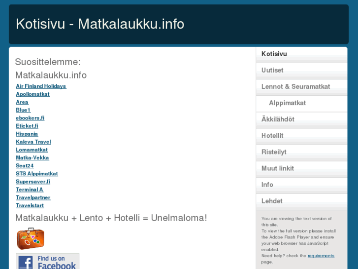 www.matkalaukku.info